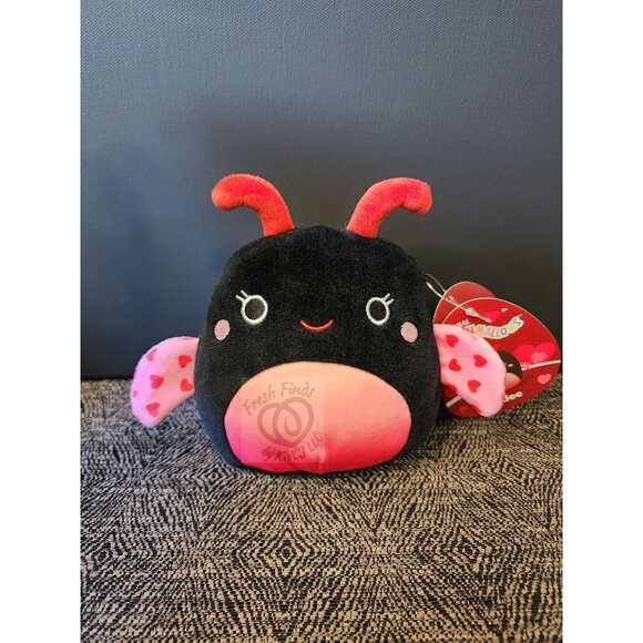 Squishmallows Ladee the Ladybug with Heart Wings 5 Inch - Picture 1 of 3
